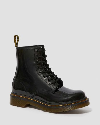 Dr Martens 1460 Patent Leather Šnurovacie Čižmy Damske Čierne | 7540-IMZVF